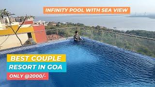 Best AIRBNB Apartment in Goa with Infinity Pool @2000-   Best for Couples  Sunkissed Holidays goa