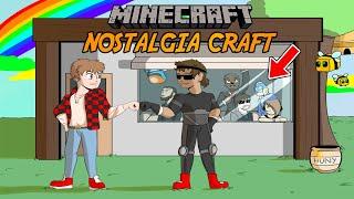 Nostalgia Craft #2 wBajan Canadian ft. HuskyMudkipz Team Crafted Reunion Filming LA Lights etc.