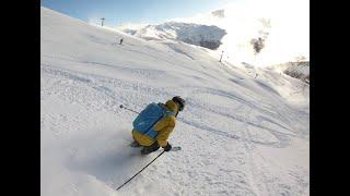Davos Parsenn Graubünden Switzerland – November off piste skiing