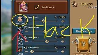 Lords Mobile Troops 90M Hack New Update- How impossible to hack Troops Tier 3 Royal Guard?