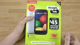 Motorola Moto E Unboxing and Extended Look