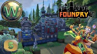 Foundry - 0.5 Demo - Pipes & Boilers & Steam Turbines - Lets Play - Episode 5