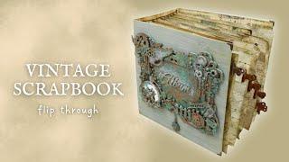 Vintage Scrapbook - Flip Through