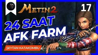 24 SAAT AFK KATAKOMP FARMI  30 GÜN YAĞMA PET SERİSİ   METİN2 TR RUBYCharon  BÖLÜM 17