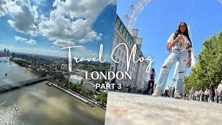 Travel Vlog  London Part 3  The London Eye + The National Gallery
