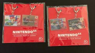 Nintendo 64 Nintendo Switch Online - Classic Key Chain Sets A and B Unboxing