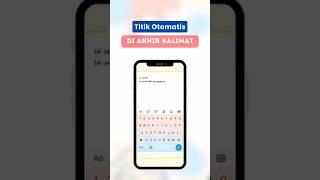 tinggal spasi dua kali langsung ada titik otomatis #keyboard #keyboardhp #gboard