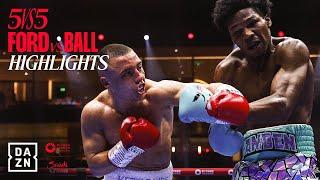 HIGHLIGHTS  Raymond Ford vs. Nick Ball Queensberry vs. Matchroom 5v5 - Riyadh Season