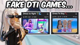 PLAYING FAKE DRESS TO IMPRESS GAMES 1