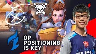 Pro Brigitte Positioning - Mickies Trick to Carrying Dallas Fuel in Overwatch League