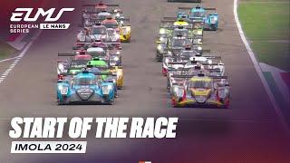 Start of the Race  4 Hours of Imola 2024  ELMS