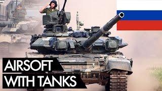 Real Tanks in Airsoft - Russian Milsim Wargame 9 - Vlog