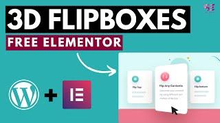 Add 3D Flip boxes in Elementor - FREE Method