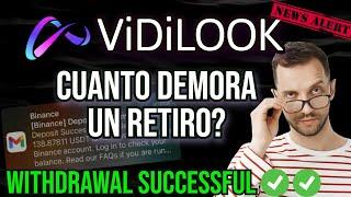 CUANTO DEMORA UN RETIRO EN VIDILOOK? PRUEBA DE PAGO WITHDRAWAL SUCCESSFUL