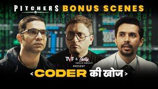 Coder Ki Khoj  TVF Pitchers - Bonus Scenes ft. Arunabh Kumar Abhay Mahajan Gopal Datt