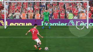 FIFA 22 - Manchester United vs Manchester City - Penalty Shootout Gameplay PS5 UHD 4K60FPS