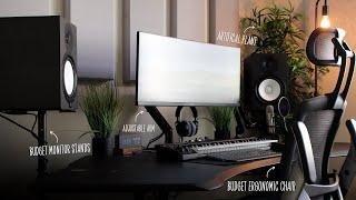 Minimalistic Music Studio Setup & Desk Tour 2022