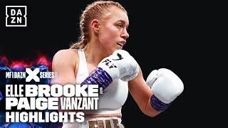 Fight Highlights  Elle Brooke vs. Paige VanZant