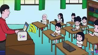 Solusi Melaksanakan Sekolah Digital yg Mudah dan Murah di Indonesia Tanpa Butuh Internet.