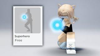 ROBLOX ADDED FREE EMOTE WITH EFFECT