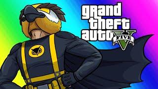 GTA5 Online Funny Moments - New Superhero Car and Fighting for Frank