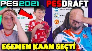 PESDRAFT EGEMEN KAAN TAKIMLARMIZI SEÇTİ  EMRECAN İLE PES 2021 PESDRAFT OYNUYORUZ