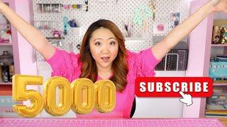 5000 Subscriber Stream  Sewing Report LIVE