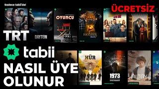 Tabii Nasıl Üye Olunur ve İzlenir  Trt Dijital  Ücretsiz