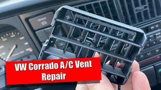Fixing VW Corrado AC Vents