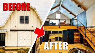 The ULTIMATE Car Barn Man Cave. EXTREME Renovation