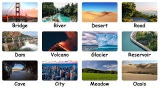 LANDSCAPES - English Vocabulary