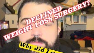 My 600lb life chris P - DECLINES SURGERY WHY?