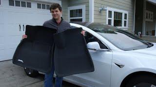 3D MAXpider vs TAPTES All Weather Floor Mats for Model 3