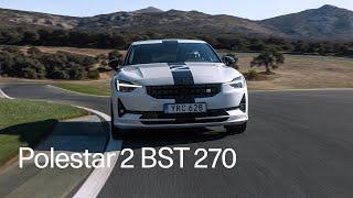 Polestar 2 BST 270 Takes on the Ascari Race Track  Polestar