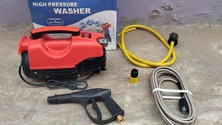 High Pressure Washer 1500W  AC Servicing Machine Unboxing