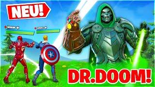 WANNABE und BYREPAZ töten DR.DOOM im NEUEN Fortnite DOOM VS AVENGERS LTM