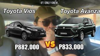 WATCH THIS before you DECIDE  Toyota Vios vs. Toyota Avanza