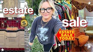 come to an estate sale in LA with me  designer vintage and more