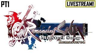 Lets Play Romancing SaGa Minstrel Song Remastered Livestream