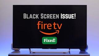 Fix- Amazon FireStick TV Stuck Black Screen