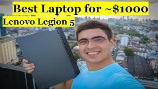 Best Laptop for $1000?? Lenovo Legion 5 Ryzen 7 GTX 1660 Ti Unbox and Review