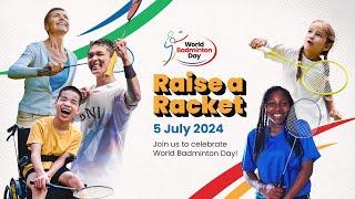 Raise a Racket for World Badminton Day 2024