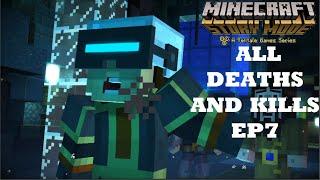 Minecraft Story Mode Episode 7 Most Violent Kills  ALL DEATHS ALL DEATH SCENES Episode 7