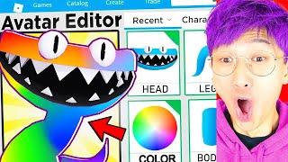 WE MADE ALL RAINBOW FRIENDS ROBLOX ACCOUNTS CYAN RAINBOW FRIEND PINK YELLOW & MORE