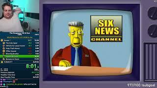 The Simpsons Hit & Run 100% Speedrun in 24732