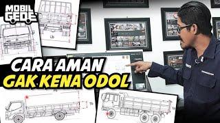 Mengukur Dimensi Truk Agar Terhindar dari ODOL  Mobil Gede