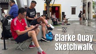 Clarke Quay Sketchwalk May 2024 #uskweek2024