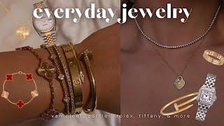 EVERYDAY LUXURY JEWELRY COLLECTION  Cartier Rolex Van Cleef Tiffany Mejuri Catbird & More