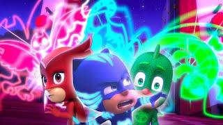 Catboy Owlette and Gekko in Action  PJ Masks  Cartoons for Kids  Animation for Kids