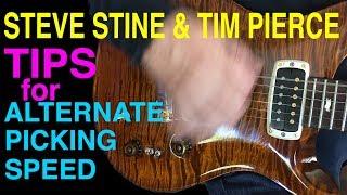 Speed Picking Tips You Need To Know  Alternate Picking  Guitar Lesson  Steve Stine  Tim Pierce